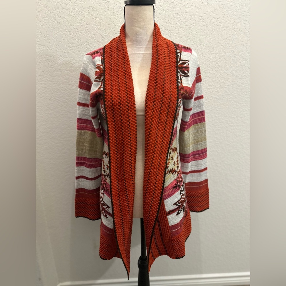 BCBG MaxAzria Aztec cardigan size large